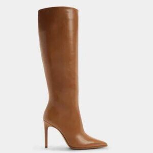 Aldo Alabrenda Tan Knee-High Boot - Stiletto Heel NWOB 9M